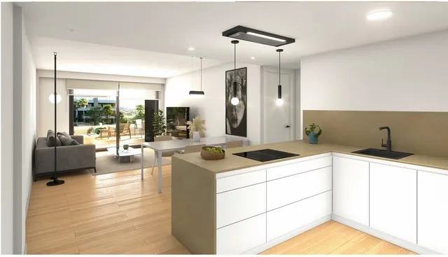 Gran Apartamento de 3 Dorm y 3 Baños con Terraza y Jardin en - foto 5