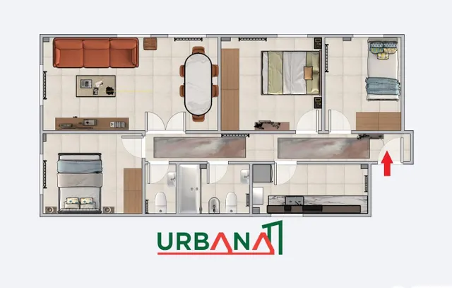 PISO EN VENTA DE TRES habitaciones EN CIGALES — 7