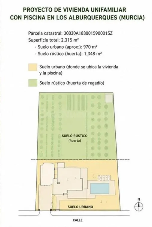 Parcela urbana para vivienda unifamiliar de hasta 300 m2 en  - foto 2