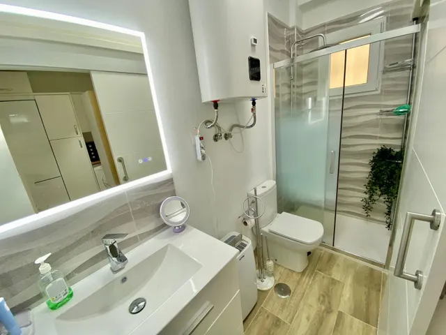 Amplio Bajo Junto Al Mar (segunda linea de playa) Apartamento turistico — 9