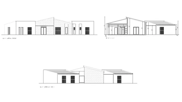 Proyecto de una casa de planta baja lujosa y piscina — 26