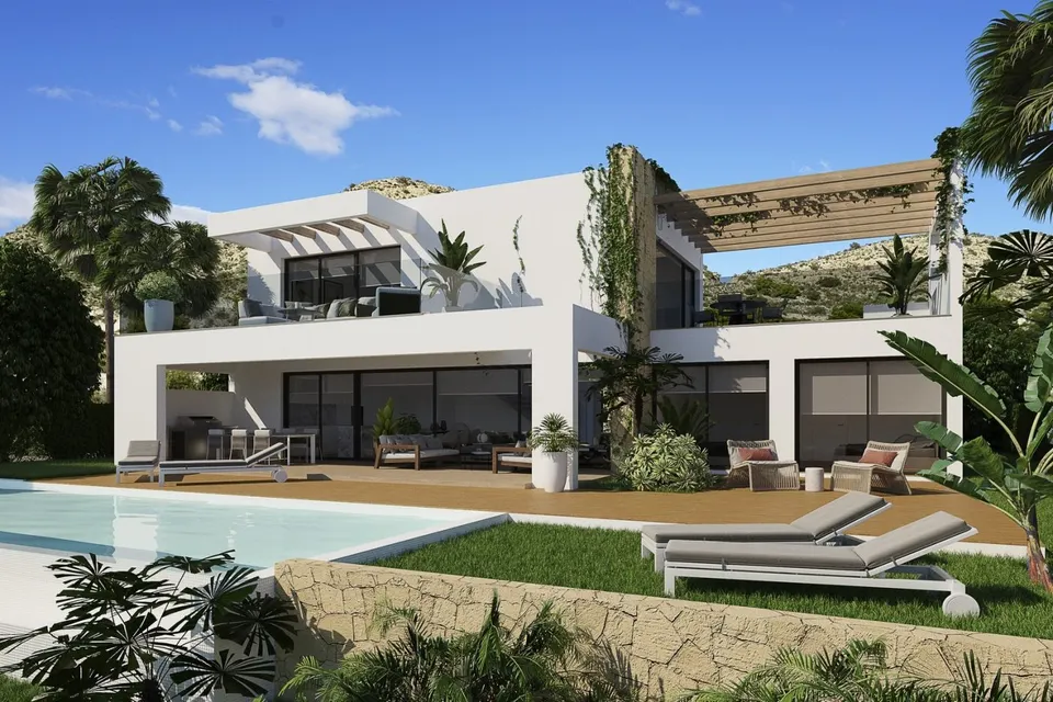 VILLA DE OBRA NUEVA EN EL GOLF RESORT FONT DEL LLOP!!!