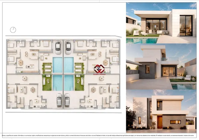 Villas modernas de nueva construcción en Pilar de la Horadada, cerca de la playa — 5