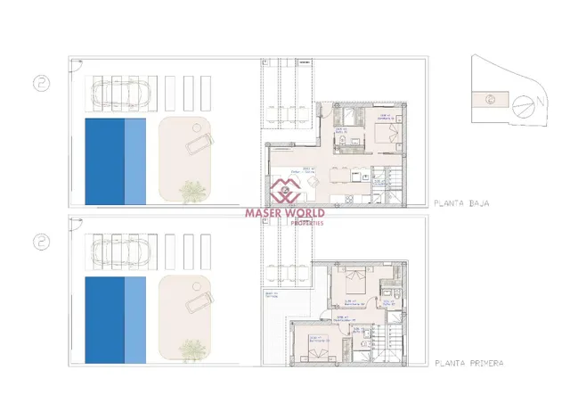 Villas de nueva construcción en San Pedro del Pinatar con piscina privada — 8