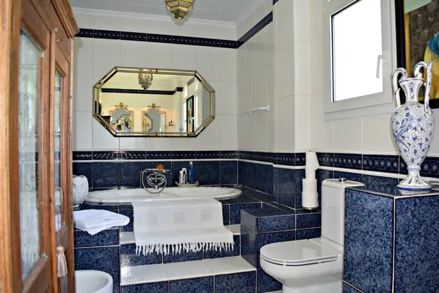 Espectacular villa de 800m2 con preciosas vistas panorámicas al mar en Benalmádena — 29