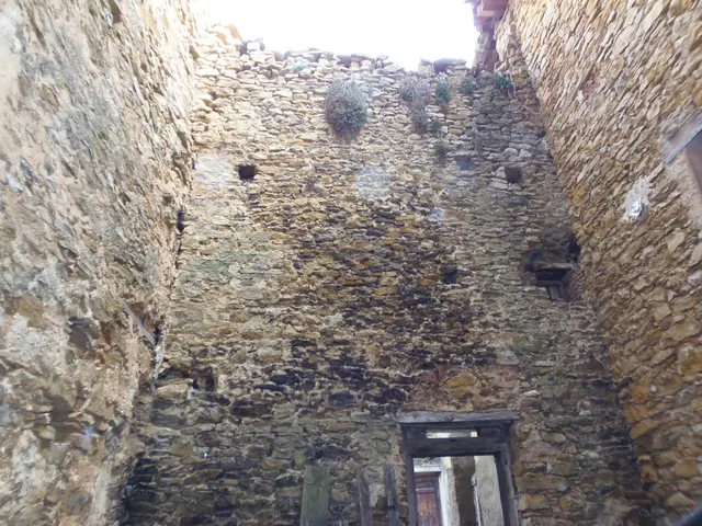 Casa grande haciendo esquina en el centro del pueblo, con patio grande, planta baja, dos alturas — 22