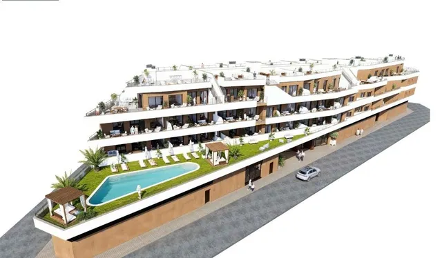 Apartamentos de nueva construcción con piscina y gimnasio en Formentera del Segura, Costa Blanca — 7