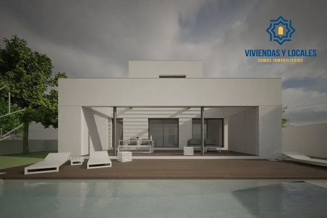 Parcela exclusiva con estructura de Chalet independiente y piscina en Urb. El Montecillo, Las Gabias — 39