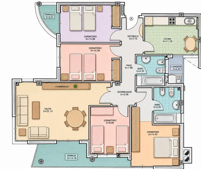 **AMPLIA Y LUMINOSA VIVIENDA EN RESIDENCIAL LA VEREDA – CHURRA** — 6