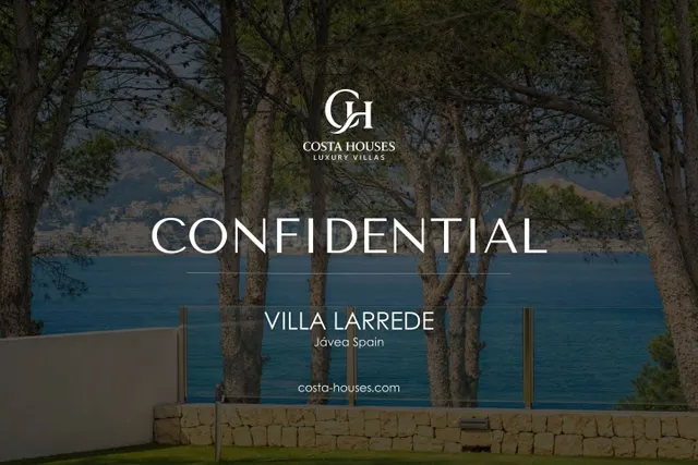 VILLA LARREDE · ARQUITECTURA CON ALMA A PASOS DEL MAR EN JAV