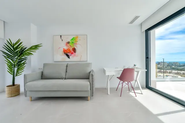 FABULOSO ÁTICO EN RESIDENCIAL DE LUJO CON VISTAS AL MAR EN FINESTRAT. — 35
