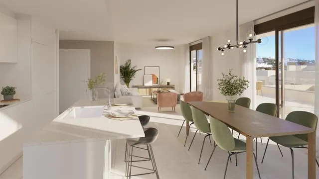 Ático de 3 dormitorios y 2 baños con solarium y vistas al ma - foto 5
