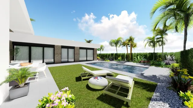 VILLAS MODERNAS EN CALASPARRA CON PISCINA PRIVADA!!! — 2