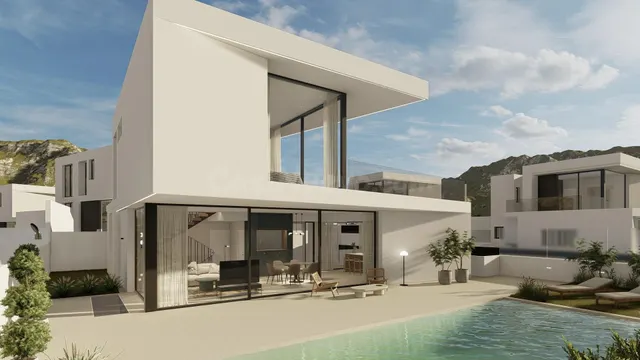 Villa 4 Dormitorios 4 Baños Polop de la Marina, con vistas d - foto 2