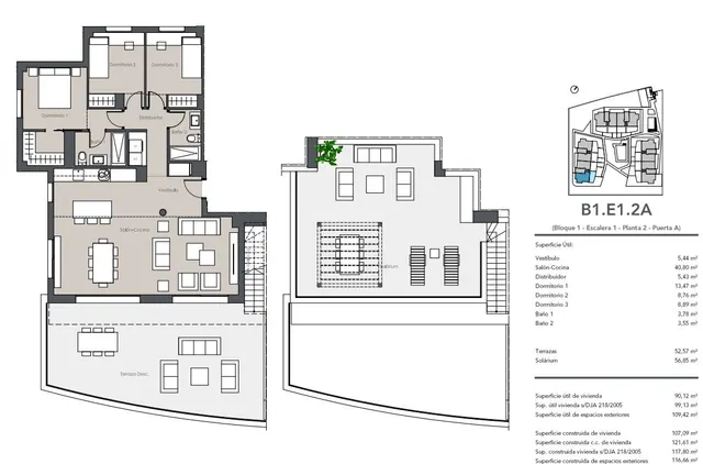 Ático 3 habitaciones 107m² en venta - Arroyo Vaquero — 7