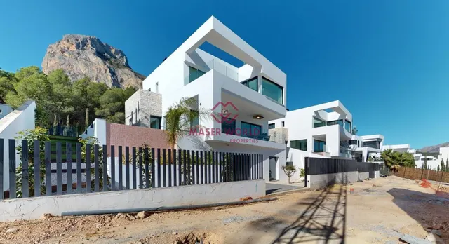 Villas de lujo de nueva construcción en Polop con impresionantes vistas — 2