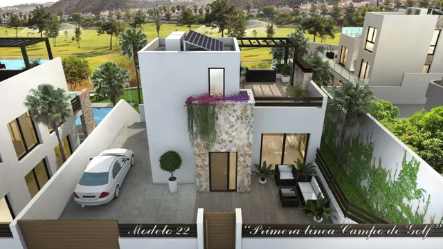 Villa de lujo en primera línea del campo de Golf — 9