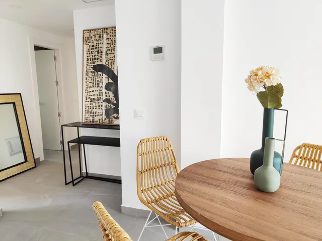 VIVIENDA DE 1 HABITACIÓN CON TERRAZA, GARAJE Y PISCINA EN UN MODERNO RESIDENCIAL EN DENIA !! — 5