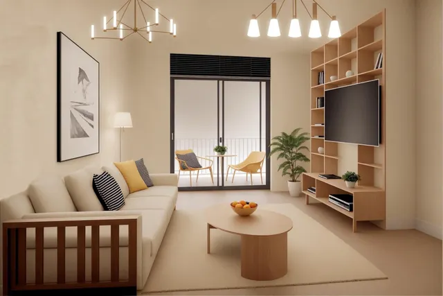 Piso en venta de cuatro habitaciones, zona Plaza Patines Palma — 3