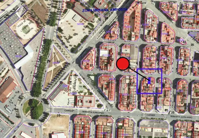 SOLAR URBANIZABLE ZONA CAP EN AMPOSTA - foto 2