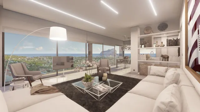 Vivienda de lujo de 3 plantas con maravillosas vistas panorámicas al mar. — 3