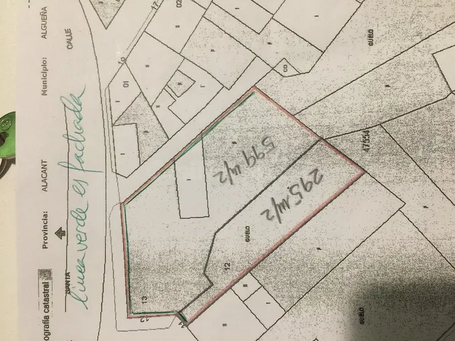 Terreno urbano en Alguena para construcción - Centro urbano - foto 2