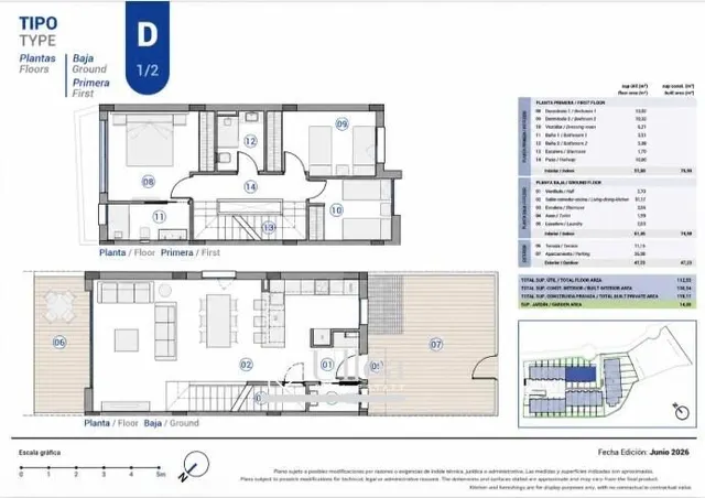 VILLA ADOSADA EN PRIMERA LÍNEA DE MAR EN EL CAMPELLO — 15