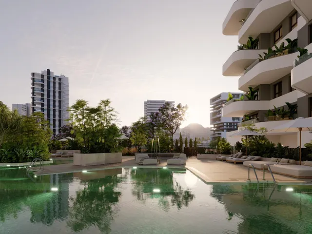 Modernas viviendas de nueva construcción en Calpe, a solo 45