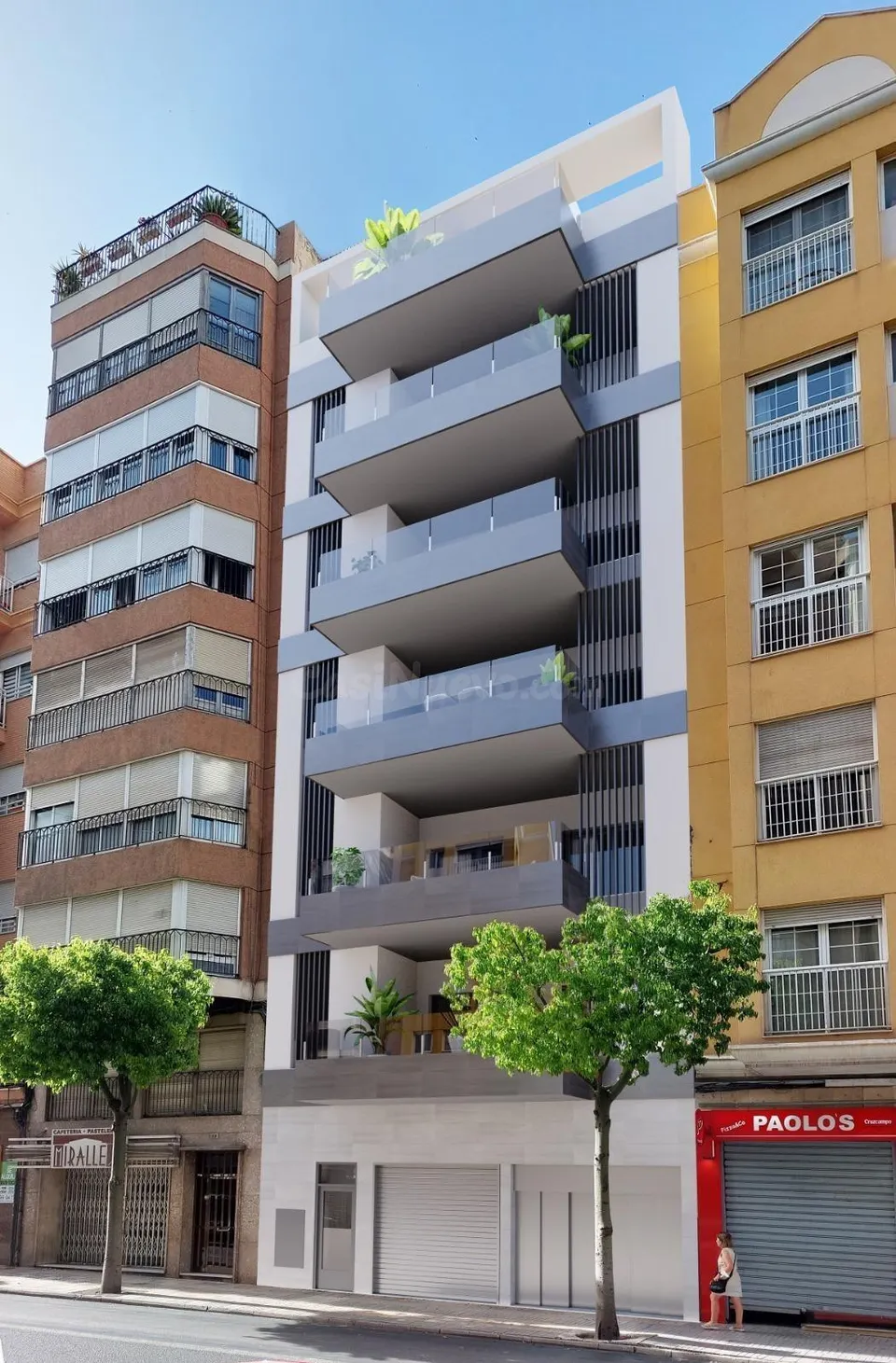 OBRA NUEVA EN CALLE VICENTE BLASCO IBAÑEZ, ELCHE