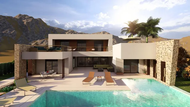 ▷Proyecto de construcción de villa de lujo en Moraira, Costa Blanca. — 9