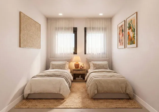 Villa en Mazarrón . Tres dormitorios, solárium, semisótano y piscina comunitaria — 10