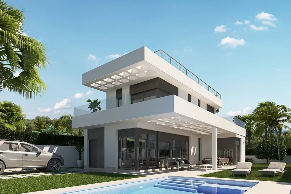 VILLAS MODERNAS EN SIERRA CORTINA (FINESTRAT) A UN PASO DE BENIDORM