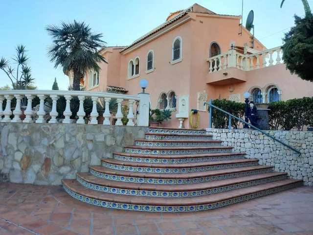 ✓Amplia Villa con Vistas al Mar, Piscina y apartamentos en Benissa, Costa Blanca. — 6