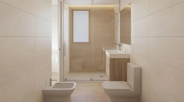 Piso de 2 dormitorios , dos baños y piscina comunitaria en el hornillo — 13