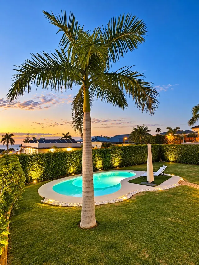 Villa independiente con gran jardín y piscina playa — 33