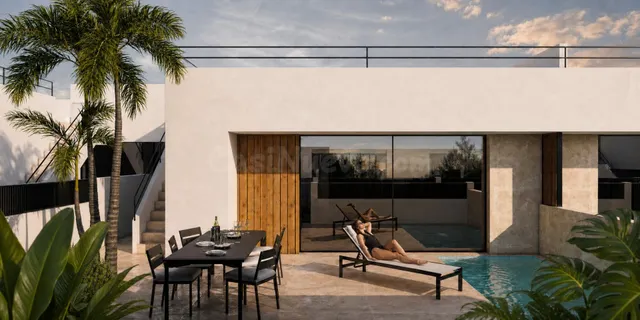 Villa adosada de nueva construcción con 3 domitorios en Cond - foto 3