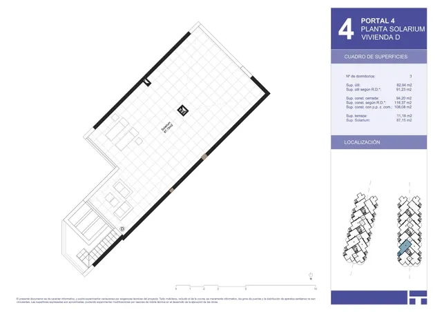 Ático 3 habitaciones 108m² en venta - EL MORCHE — 11