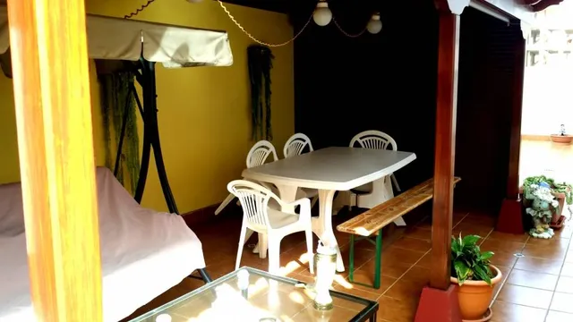 Los Cristianos. AronaPiso 3 habitaciones con 120 m2 de terraza a 5 minutos del mar. — 9