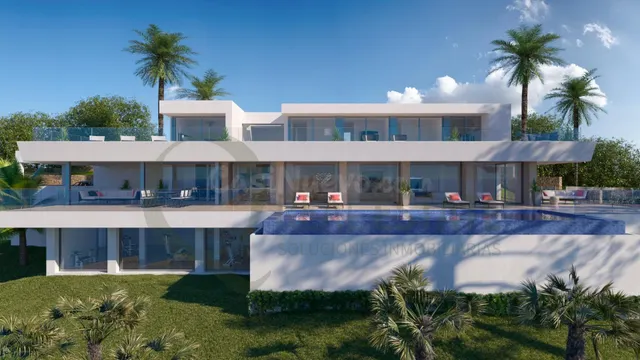 Villa de lujo en Calpe con vistas al mar, gran parcela y 571 - foto 2