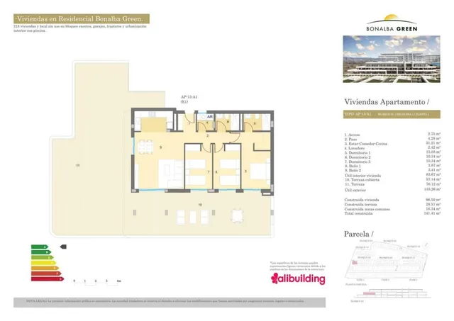 Apartamento 2 habitaciones 101m² en venta - Bonalba-Cotoveta — 36