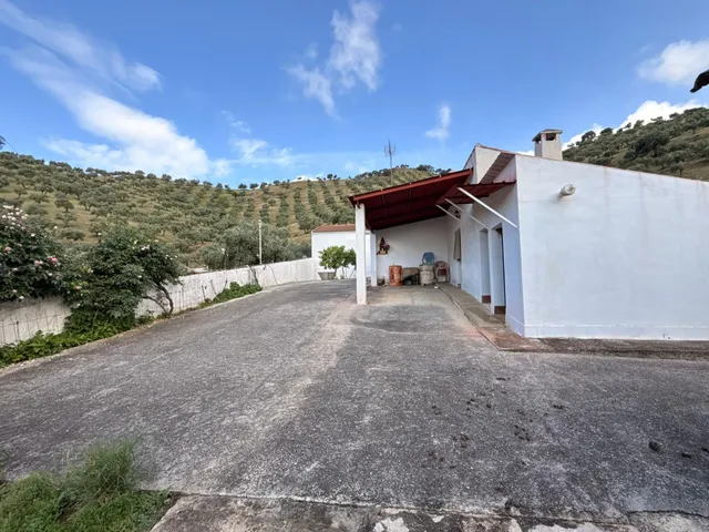 Finca rústica de 26 ha con 3.000 olivos ecológicos, cortijos