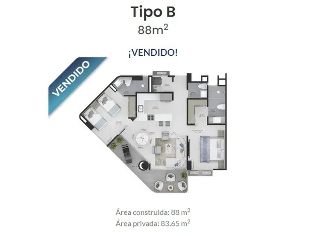 PROYECTO NUEVO - Se vende apartamento Nuevo en el sector de 