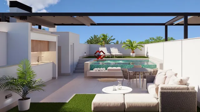 Promoción boutique de viviendas con piscina privada en Pilar de la Horadada — 23