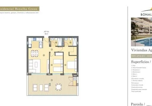OBRA NUEVA EN BONALBA 2 y 3 DORM. DESDE 266.000.-€ — 28