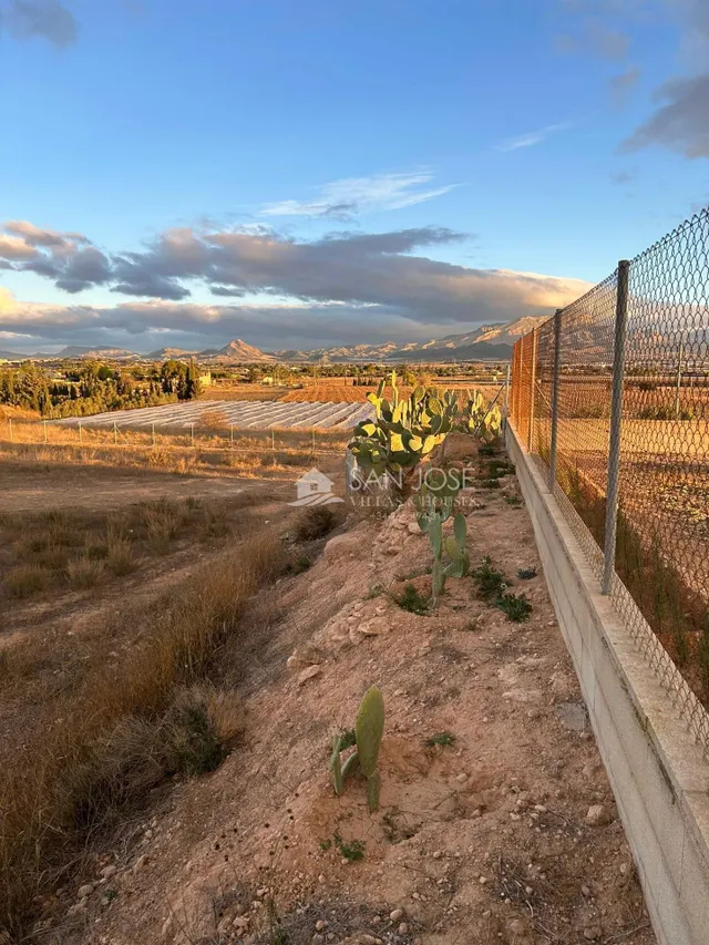 VENTA DE PARCELA EN ASPE, GRAN OPORTUNIDAD CON PROYECTO DE construcción DE VIVIENDA UNIFAMILIAR — 9