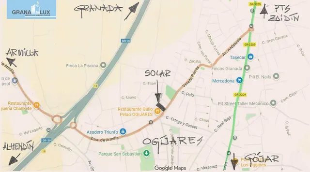 Solar de 1.175 m2 en Ogijares — 15