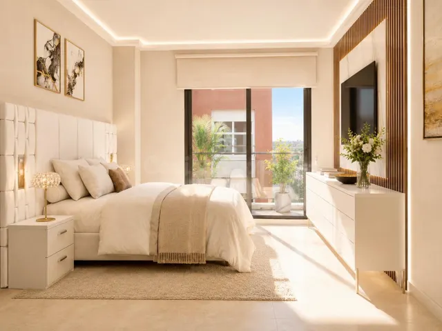 Piso de obra nueva de 2 dormitorios con terraza y piscina en - foto 3