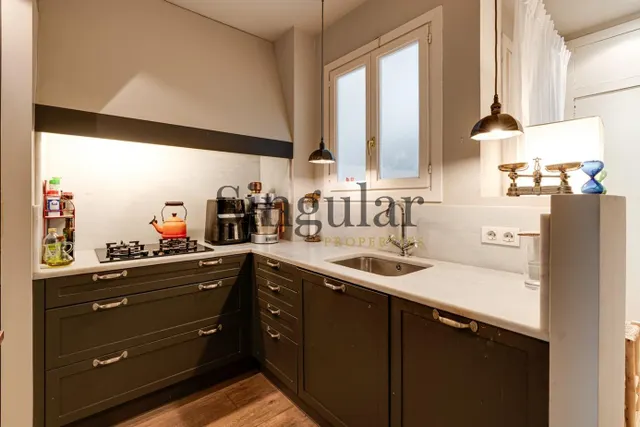 Turó Park – Mestre Nicolau | 70 m2 reformados con balcón y suelos de roble — 12