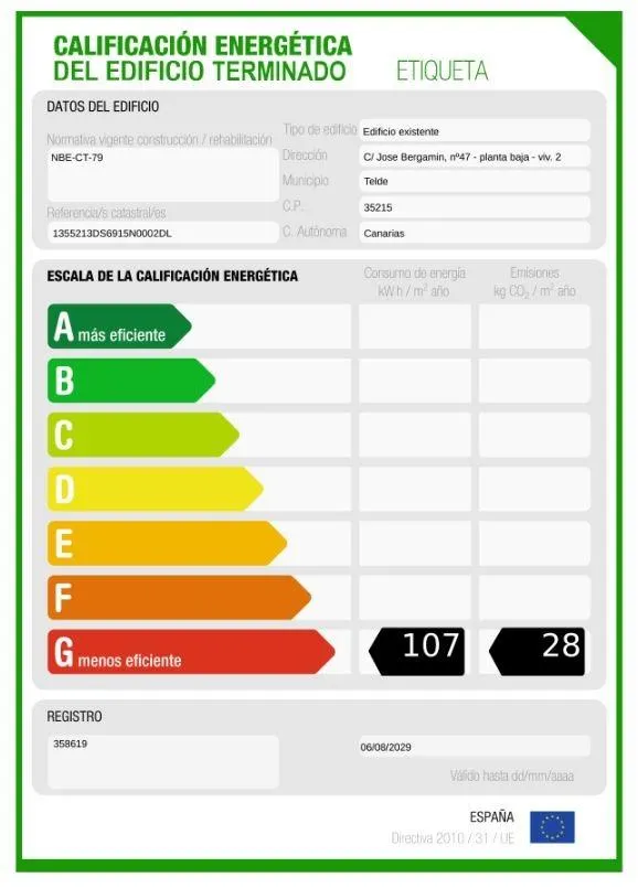 Piso en alquiler de 2 habitaciones zona Telde - Las Huesas. — 27