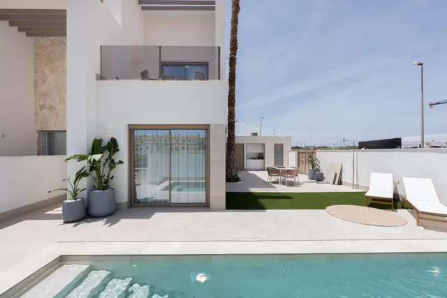 Villas de nueva construcción con piscina privada en Serena Golf-Los Alcázares — 28